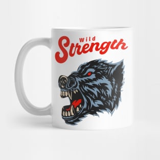 Wild wolf Mug